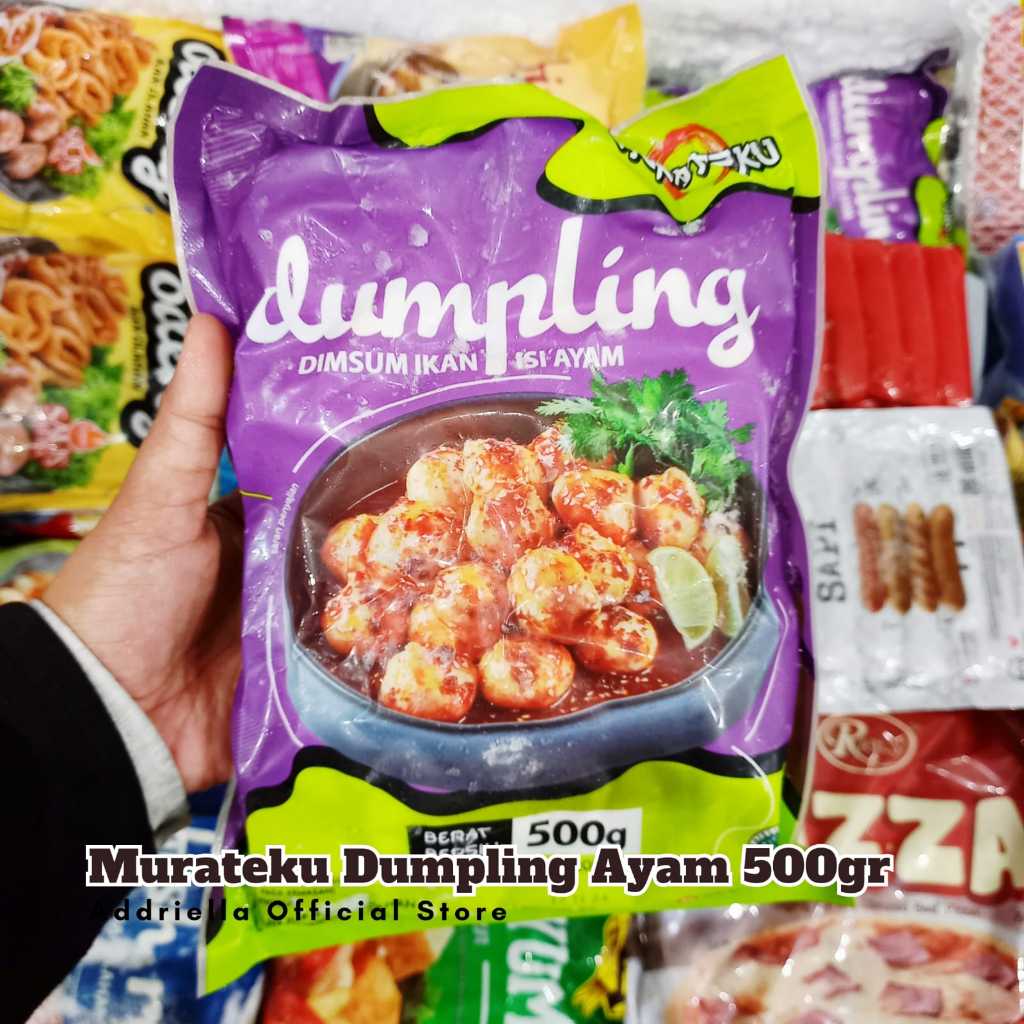 

ADDRIELLA Murateku Fish Dumpling Ayam 500gr | Murateku/Frozenfood/Frozenfood Murah