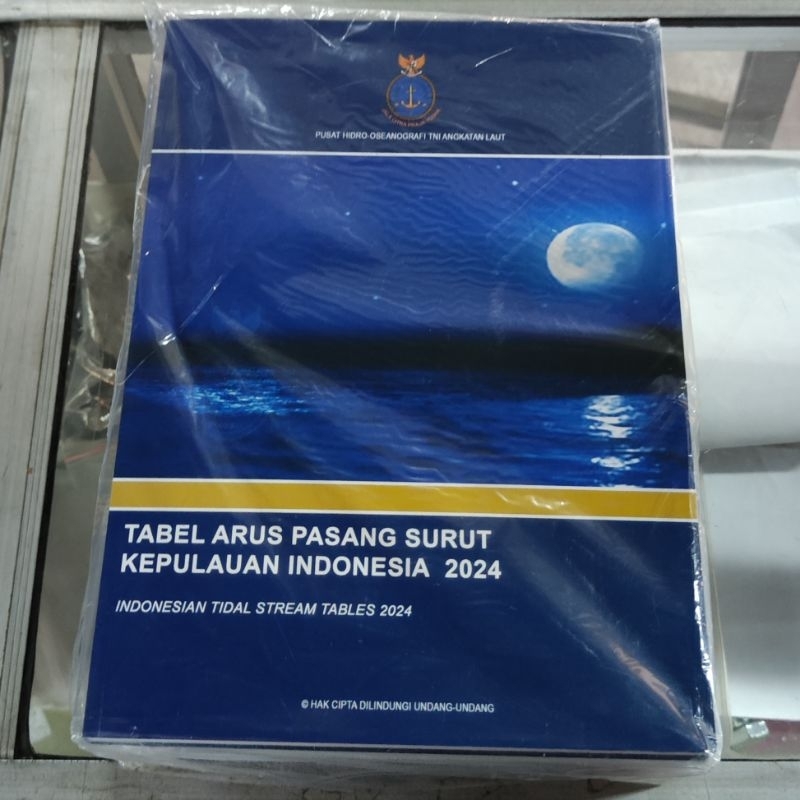 

Buku Tabel Pasang Surut, Almanak Nautika, Tabel Arus Pasang Surut 2024