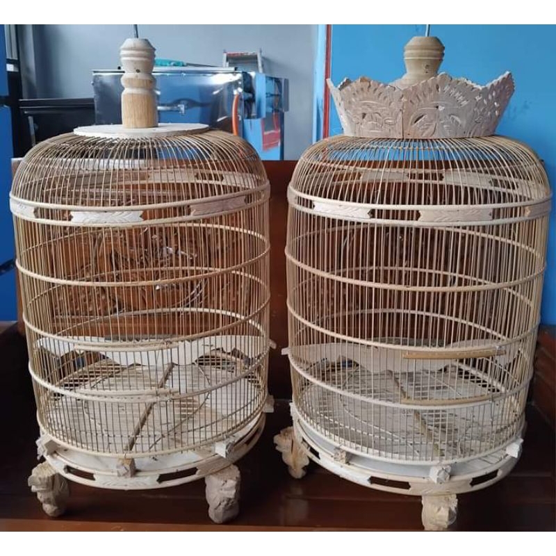 Sangkar Perkutut Jemur Mentahan Mahkota