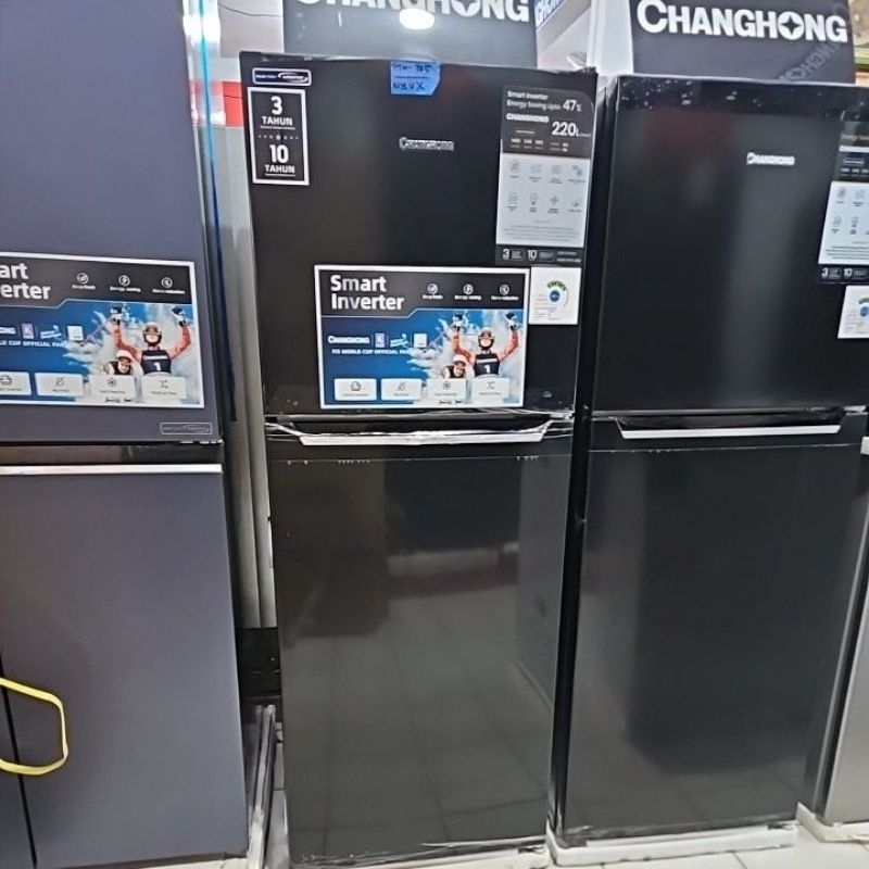 kulkas Changhong inverter FTM 285 NIB