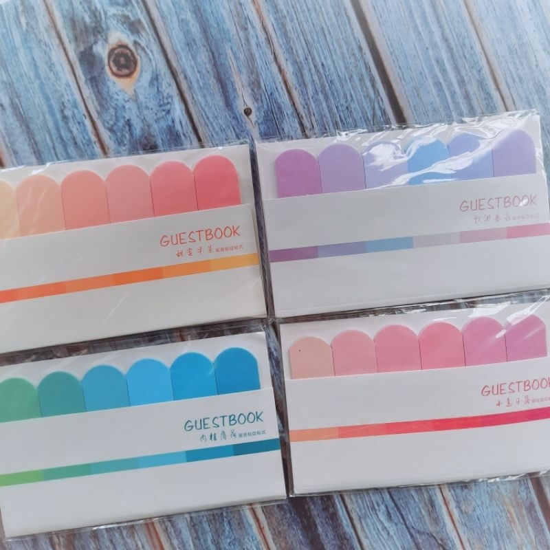 

Memo Bookmark Sticky Notes | Alat Tulis