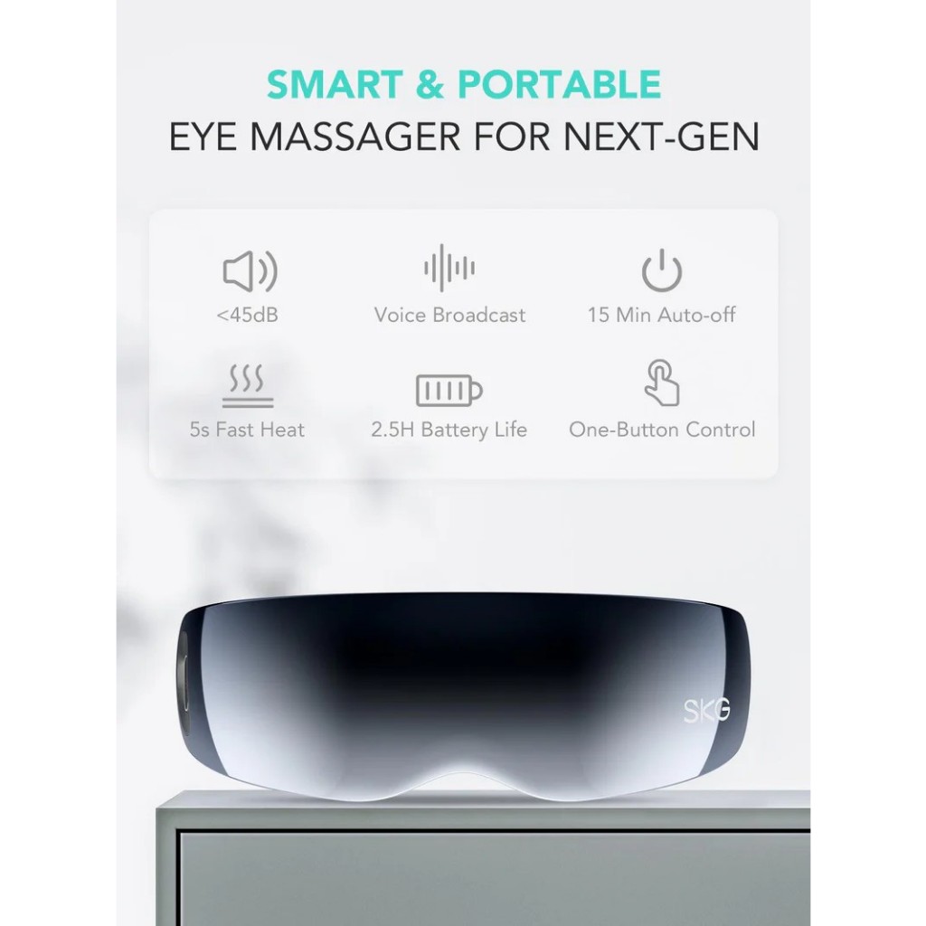 SKG E7 E7-EN Alat Pijat Kesehatan Mata Kompres Pijat Pijet Mata Elektrik Mini Massage Eye Massager Eletric Portable-5