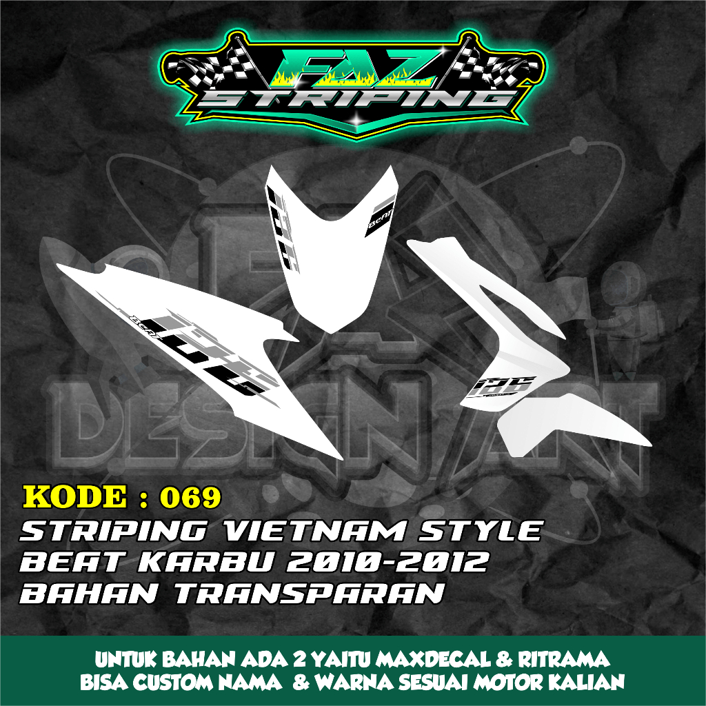 STRIPING VIETNAM STYLE BEAT KARBU 2010-2012