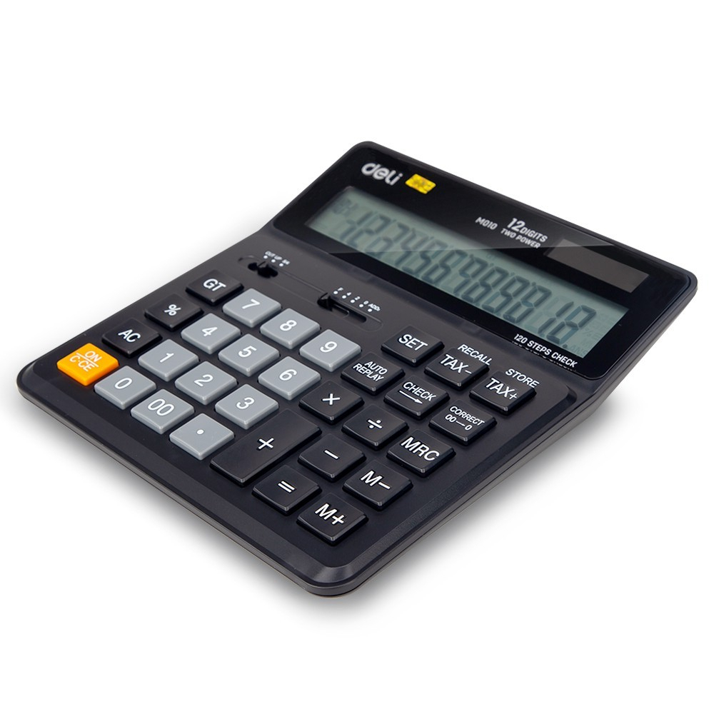 

CALCULATOR / KALKULATOR / CALCULATOR 12 DIGIT / KALKULATOR TOKO / CALCULATOR DELI M01020