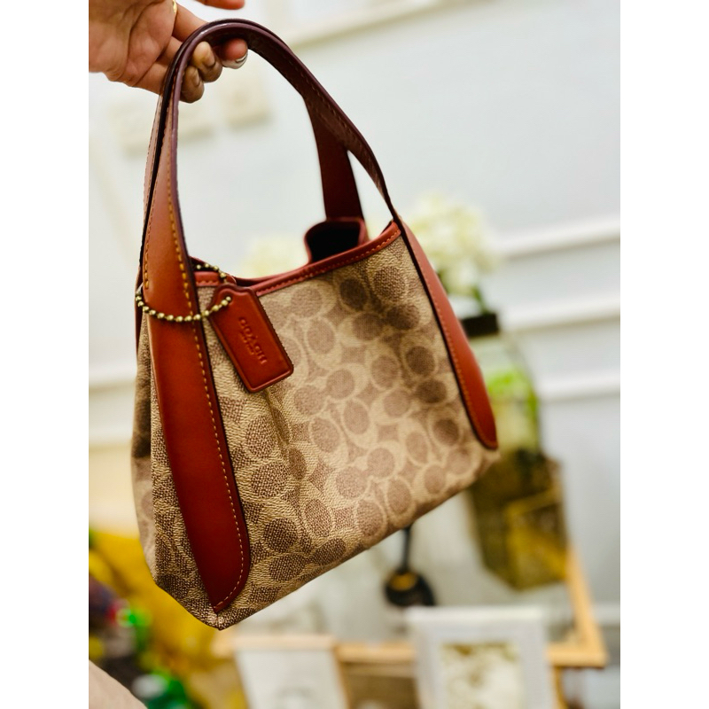 coach hadley tan rust PRELOVED