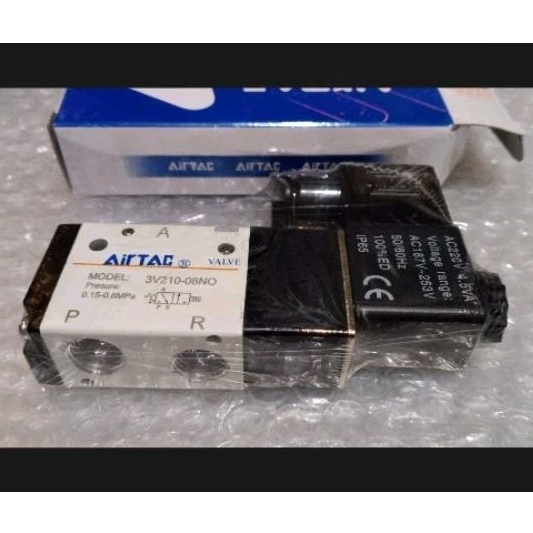 Solenoid valve 3V210-08 NO Pneumatic