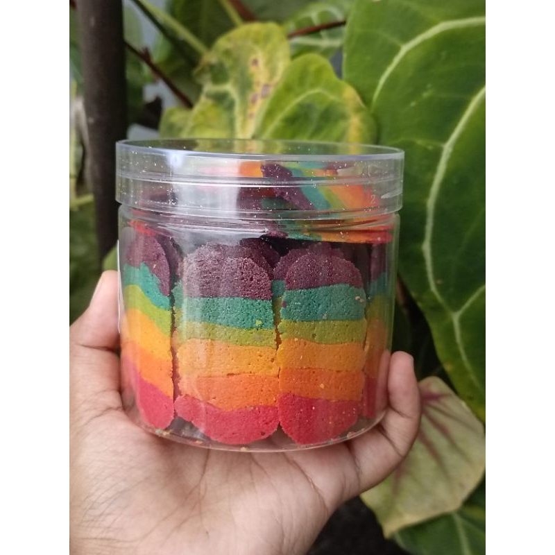 

Kue Kering HomeMade Lidah Kucing Rainbow