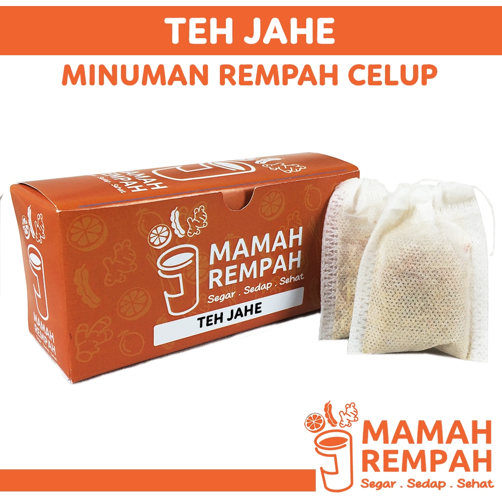 

Teh Celup Rempah Jamu Tea Jahe Ramuan Minuman Herbal Asli Kesehatan Tea Bag Ginger Seduh Tradisional