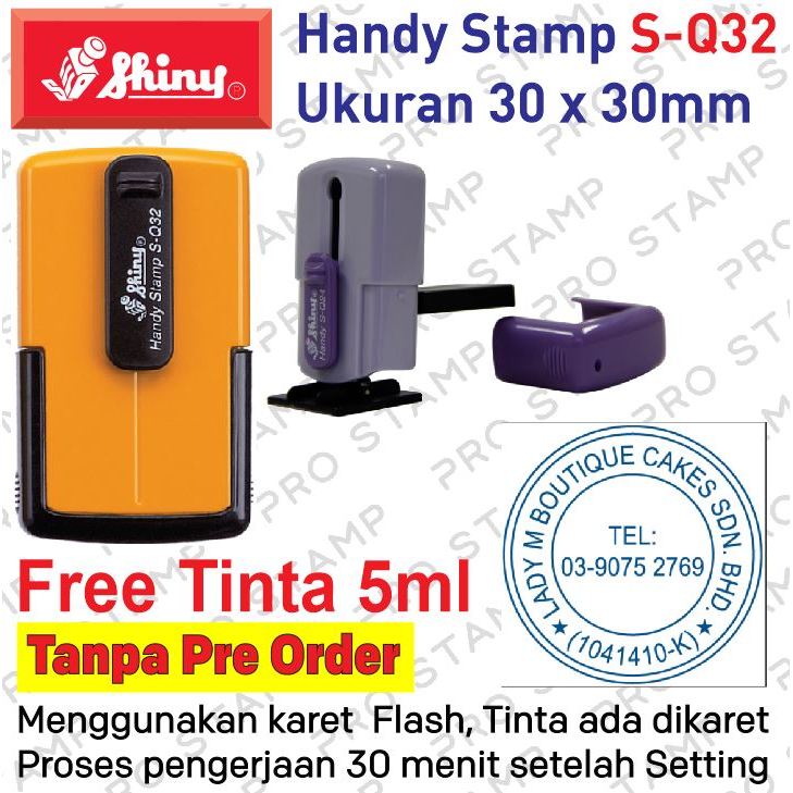 

Handy Stamp (Stempel Saku) S-Q32