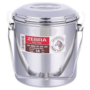 Rantang Tunggal Stainless / Rantang Zebra Stenlis / Rantang Stenles / Rantang Bekal / Loop Handle Po