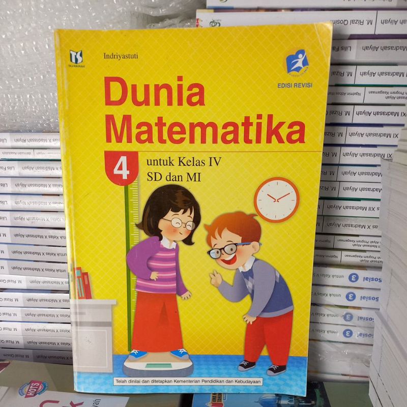 

Buku siswa kurikulum 2013 kelas 1 2 3 4 5 6 SD & MI // Dunia matematika // akreditasi k13