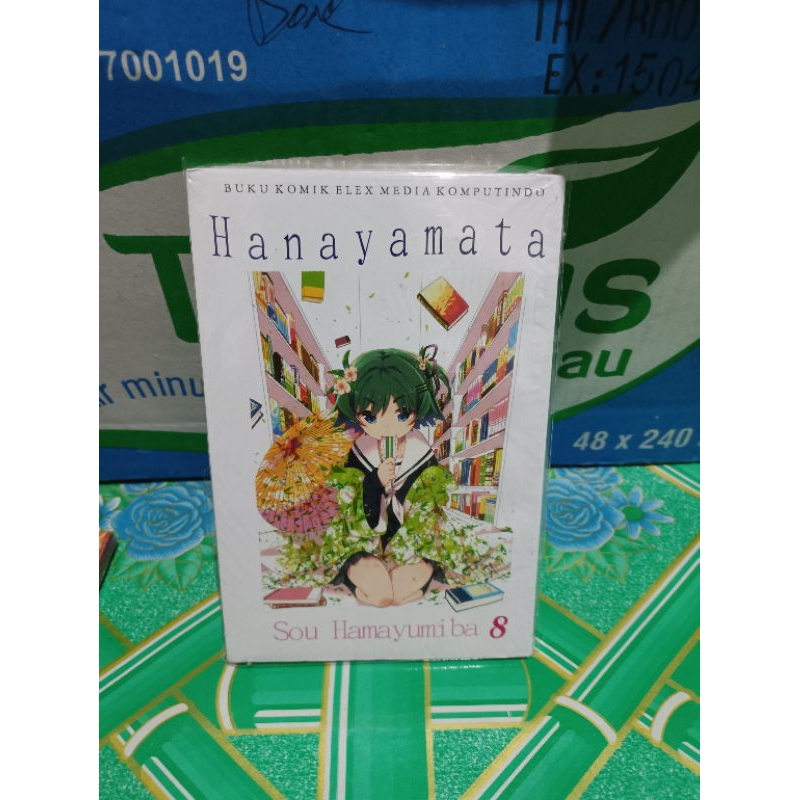 komik hanayamata 8 segel / komik hanayamata vol 8 segel