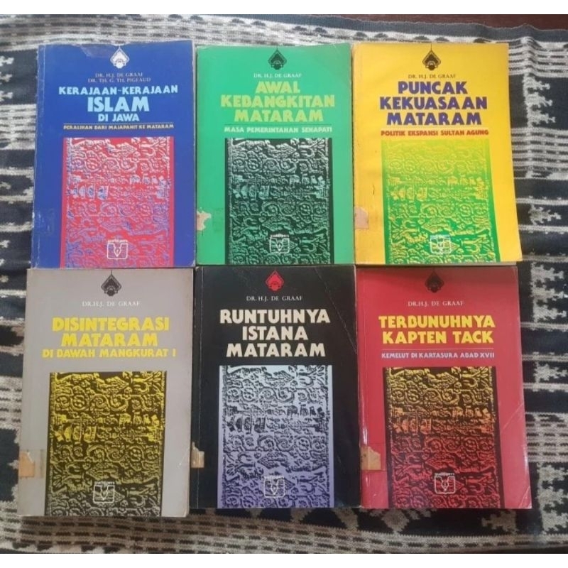 DR HJ De Graaf - 6 Seri Terjemahan Javanologi
