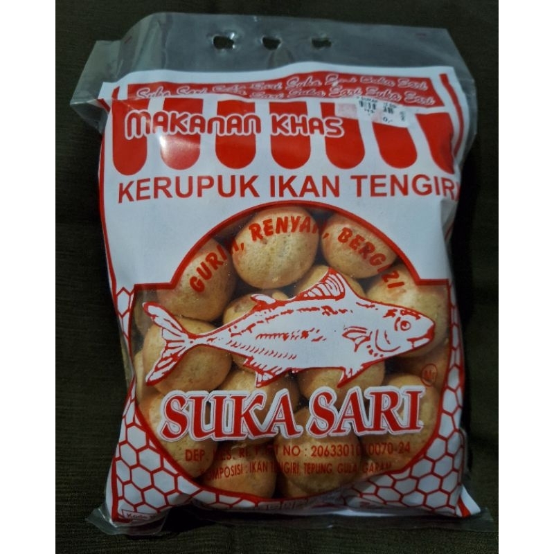 

Kerupuk Ikan Cap Ikan Tengiri