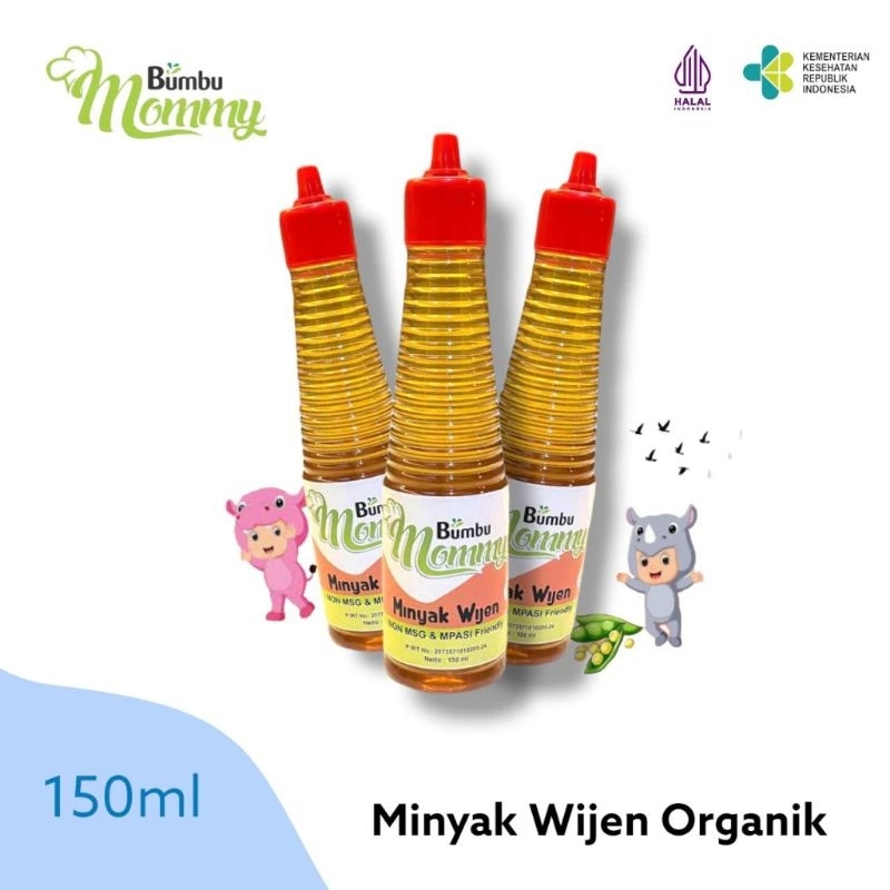 

Bumbu Mommy Kecap, Minyak Wijen, Saos Tiram Non MSG & MPASI Friendly Bebas GMO 150ml *Pekanbaru*