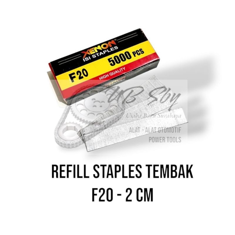 

Mata staples tembak F20