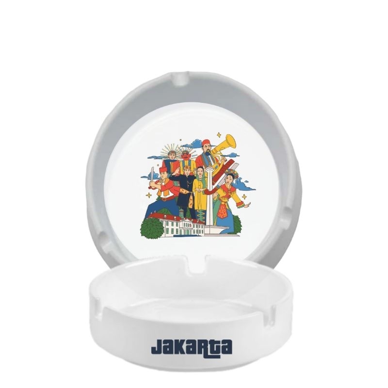 asbak souvenir oleh oleh jakarta jogja bali asbak custom asbak unik asbak rokok