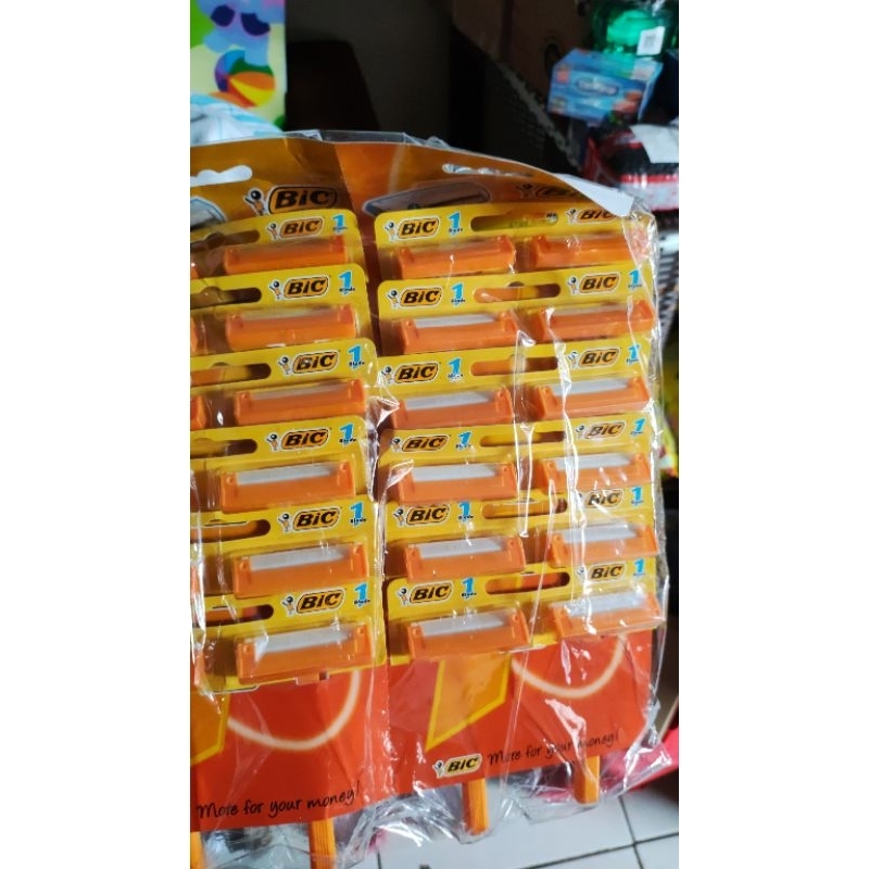 BIC cukuran kumis / cukuran jenggot Bic murah 1pc