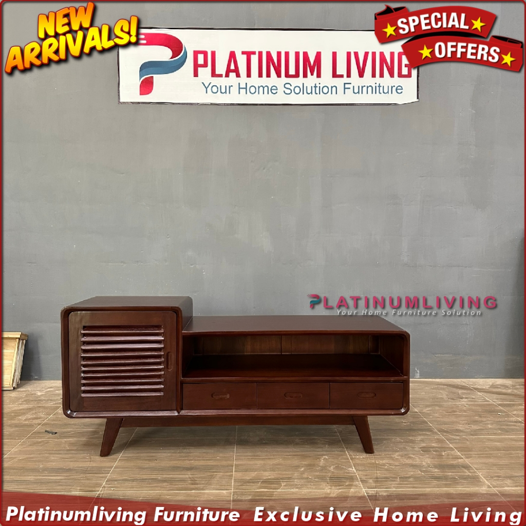 Meja Tv Jati Bufet Tv jati Credenza Jati Minimalis Bupet Tv Furniture Indonesia