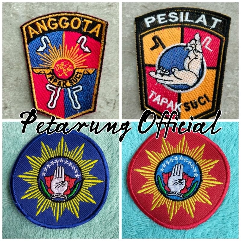 bad tapak suci bordir / badge tapak suci putra muhammadiyah /bad ts