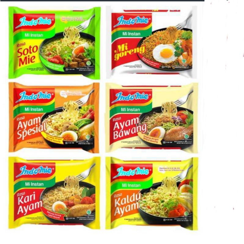 INDOMIE KUAH&INDOMIE GORENG