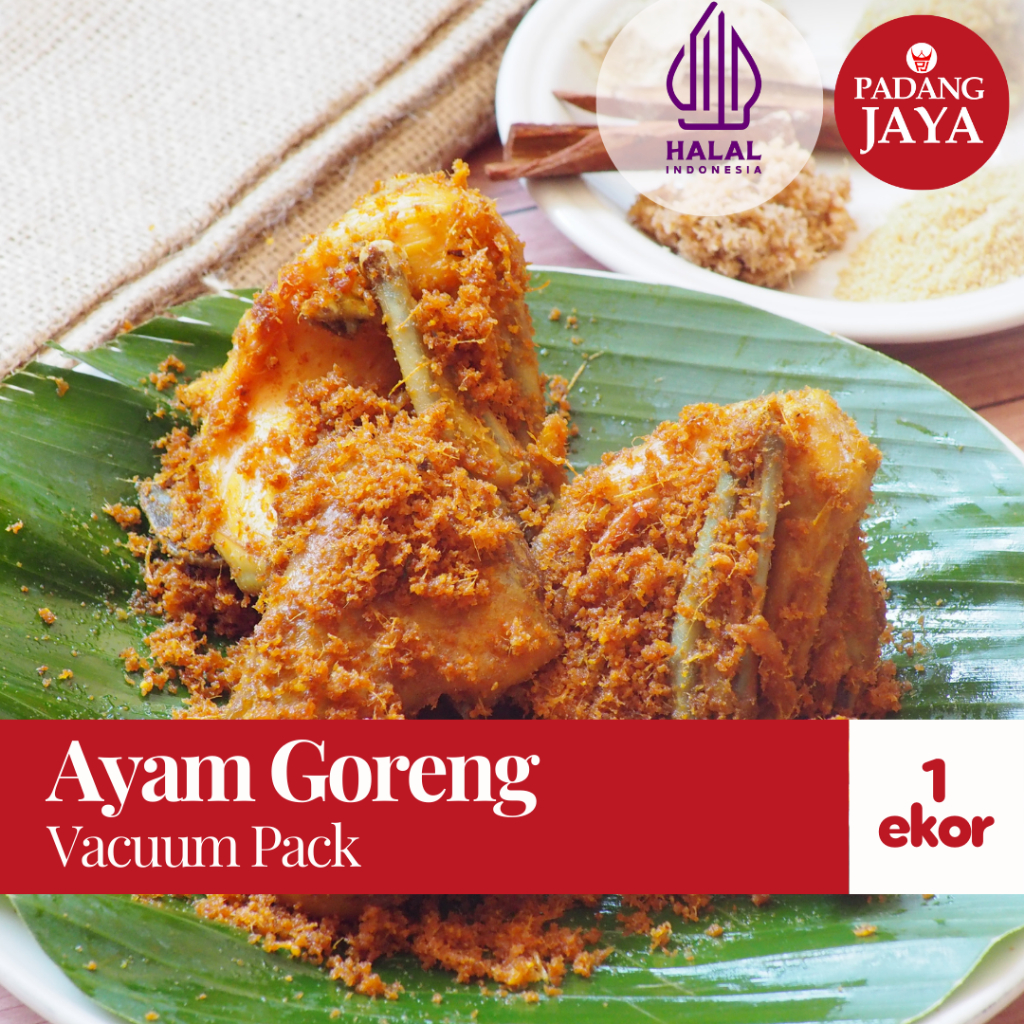 

Ayam Goreng Padang 1 Ekor Khas Padang Jaya