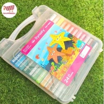 

CRAYON OIL PASTEL DYNASTY - Krayon Warna Lukis Gambar isi set 24 pcs