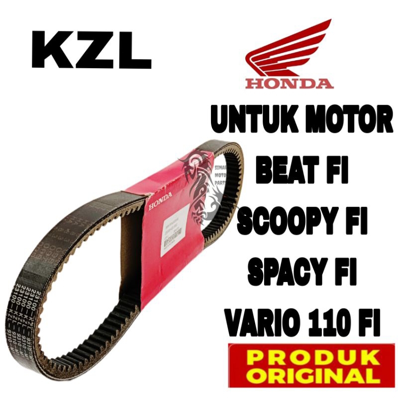 Vanbelt Original BEAT FI, SCOPY FI, VARIO 110 FI, KZL AHM HONDA Asli