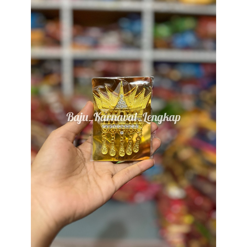 bros rumah adat/bros penganten/bros adat Minang