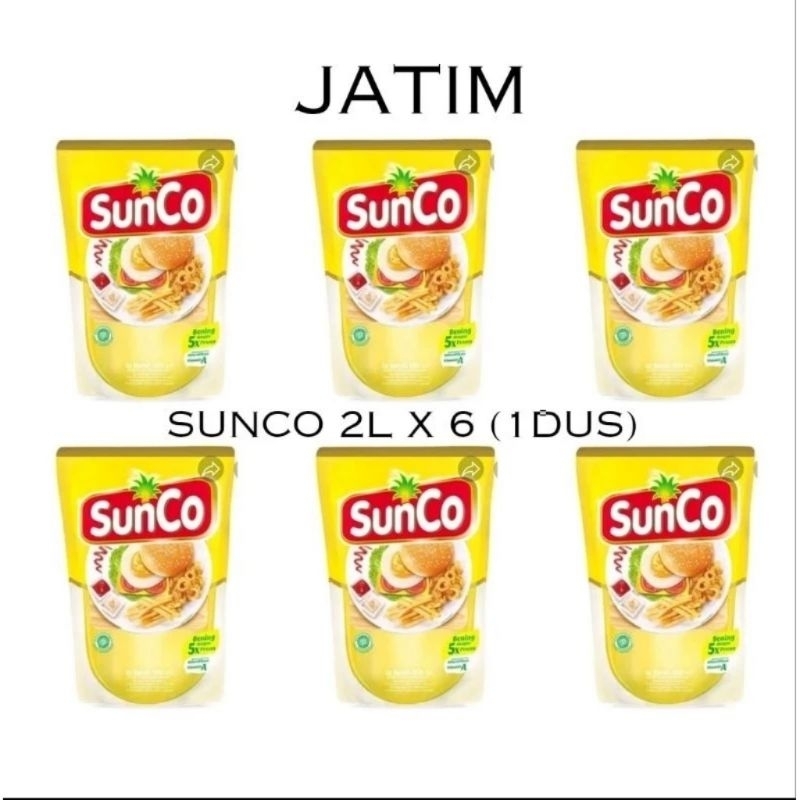 

❤️ Minyak Sunco 2L 1 Dus isi 6pcs