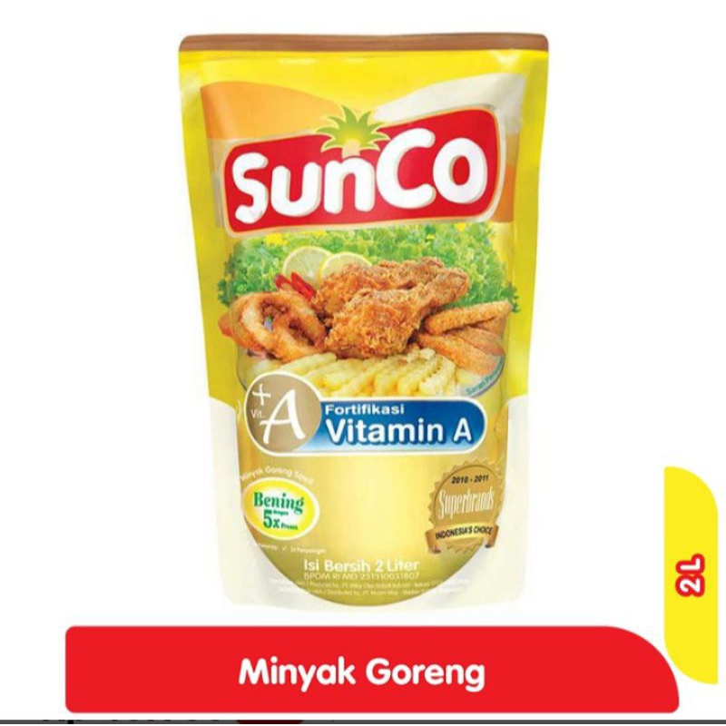 

MINYAK GORENG SUNCO 2 LTR