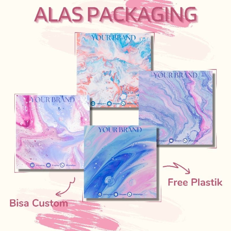 

Alas Packaging XXVI / Alas Packing / Kertas Packing / Aksesoris / Free Plastik / Bisa Custom Design / Alas Aksesoris/ Alas Gelang