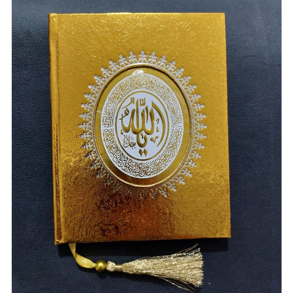 YASIN 128-144 hal HARD COVER MQ GOLD EMAS SILVER BIRU