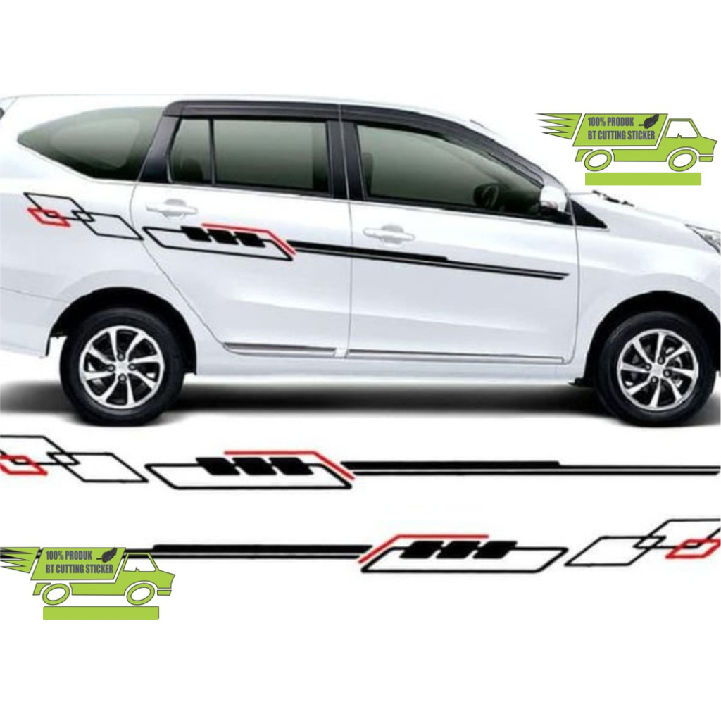 stiker striping calya stiker mobil toyota calya stiker mobil calya