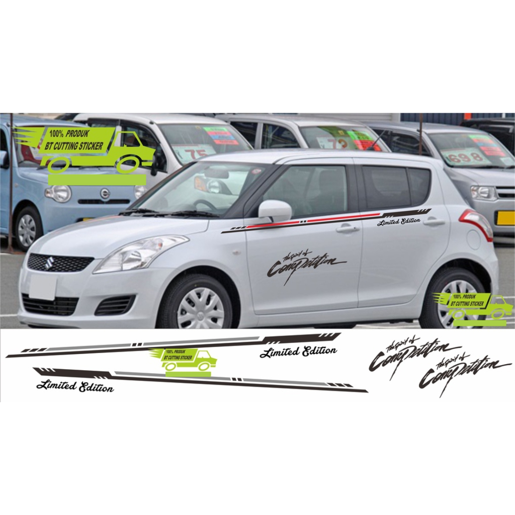 sticker mobilswiftstiker suzuki swift stiker cutting mobil swift sticker striping mobil swift sticke