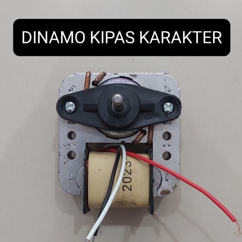 Dinamo Kipas Angin Karakter Motor Fan Kecil