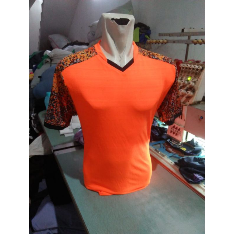 Jersey Bola Futsal Olahraga Setelan Dewasa Polos