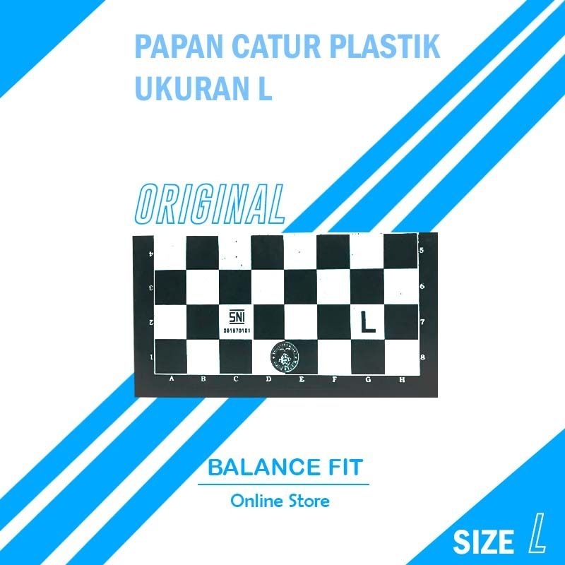PAPAN CATUR PLASTIK UKURAN L