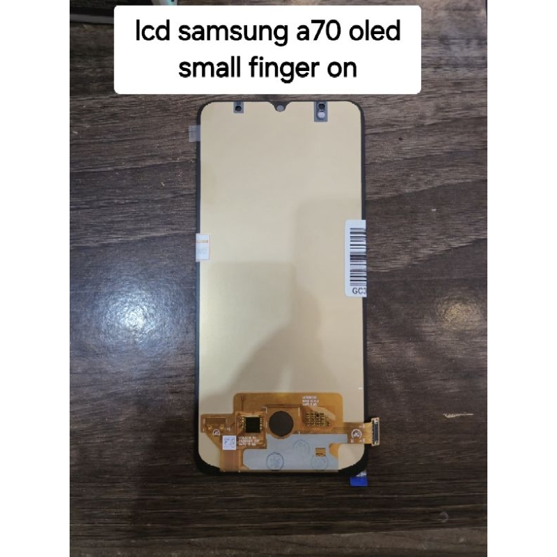 lcd samsung a70 oled small fingerprint on