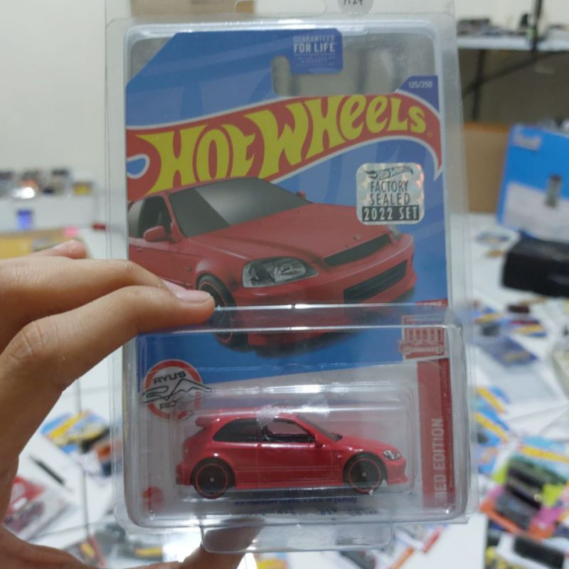 Hot Wheels Honda Civic Ek9 Red Edition Factory Sealed 2022