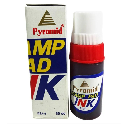 

INK STAMP PAD / REFILL STAMP PAD / TINTA STEMPEL / TINTA STAMP PYRAMID MERAH