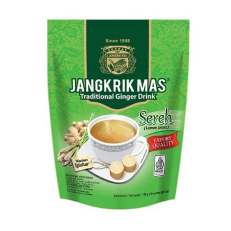 

Serbat Jangkrik Mas - Sereh (Minuman Herbal)