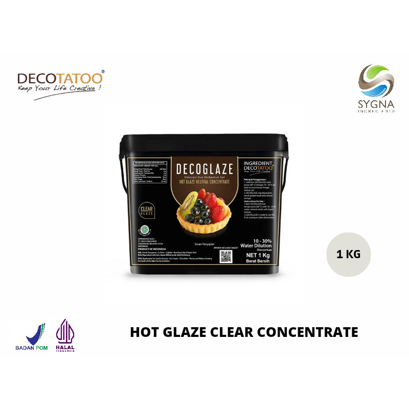 

Glaze - Hot Decoglaze Concentrate Decotatoo