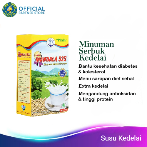 

Susu Bubuk Kedelai Mandala Kemasan isi 200gram