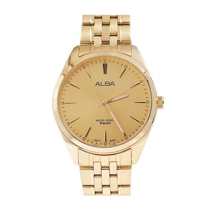 Jam Tangan Alba Wanita ARX116 Gold Original Garansi Resmi