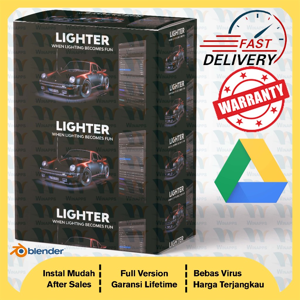 Lighter Addon for Blender 3D