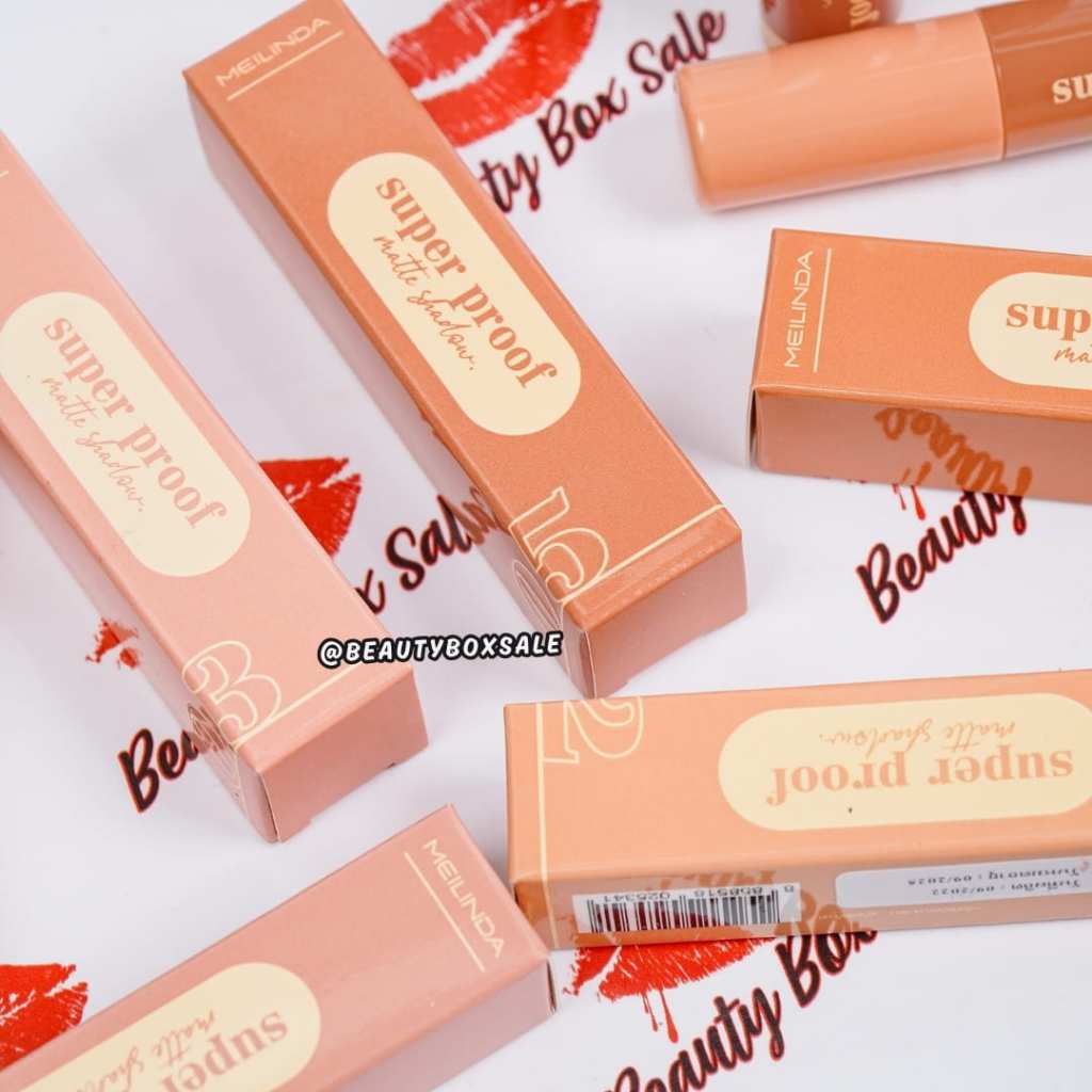 READY STOCK MEILINDA Super Proof Liquid Matte Shadow / Eyeshadow