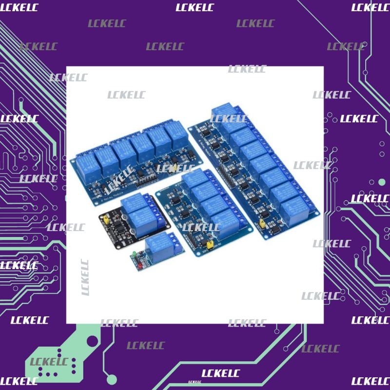 MODUL RELAY 5V 1, 2, 3, 4, 6, 8 CHANNEL