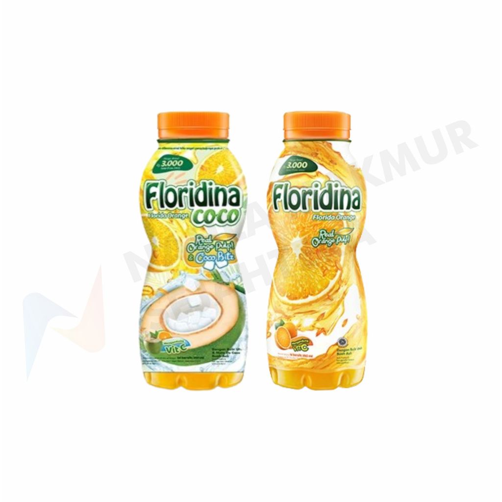 

Floridina 350ml 1 Dus Isi 12 Botol