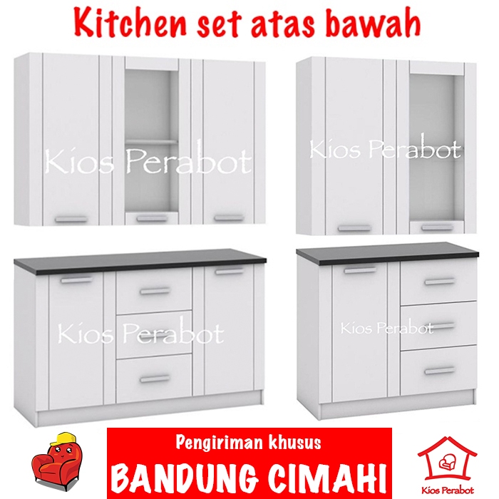 Kitchen Set Atas Bawah Ramya Orine / lemari dapur atas KSA / lemari dapur bawah KSB